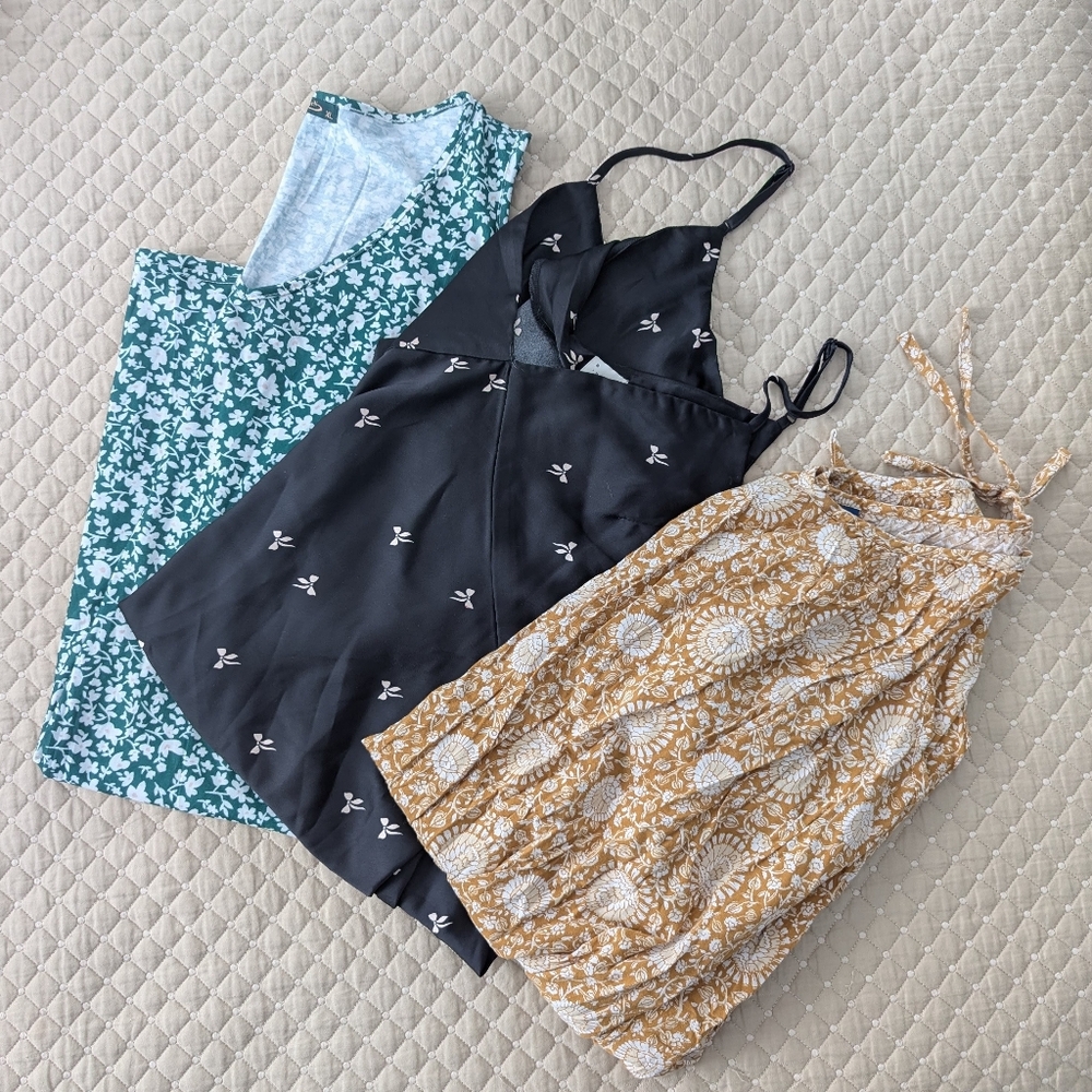 3 Dress Summer Bundle, Size XL